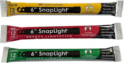 Rescue Essentials CYALUME TRIAGE Light Stick Combo (3 Pack) in Saudi Arabia