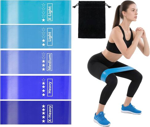 Ortarco Resistance Loop Exercise Bands, Stretch Bands for Working Out Professional Resistance Bands Women or Men in Saudi Arabia