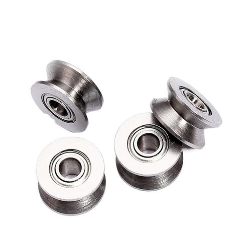20pcs/Lot V624ZZ 624VV 4x13x6mm V Groove Carbon Steel Deep Groove Ball Bearing Traces Walking Guide Rail Bearing in Saudi Arabia
