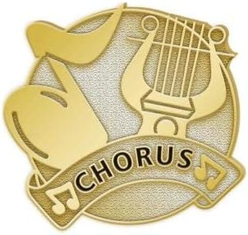 Diestruck Chorus Pin - جوائز Chorus Music Lapel Pin Prime in Saudi Arabia