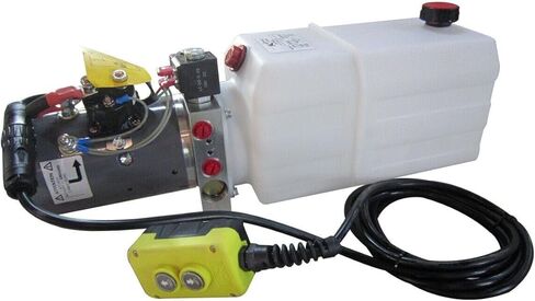 مضخة هيدروليكية DC4499 سعة 6 كوارت مزدوجة المفعول 12 فولت للمقطورات القلابة (DC4499) DC-4499 in Kuwait
