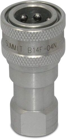 1/4 "ISO 7241-B مجموعة قارنة التوصيل الهيدروليكية للفصل السريع، 3/8" SAE Thread in Kuwait