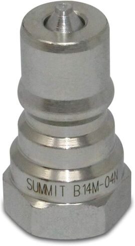 1/4 "ISO 7241-B مجموعة قارنة التوصيل الهيدروليكية للفصل السريع، 3/8" SAE Thread in Kuwait