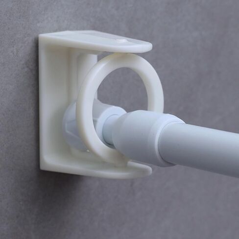 2PCS Adhesive Wall Hooks for Bathroom and Kitchen - No-Drill Heavy-Duty Sticky Hooks for Home Organization, Reusable and Waterproof in Saudi Arabia