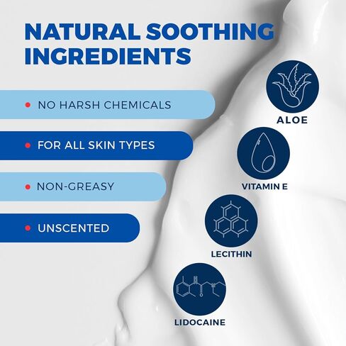 Numb Master 5% Lidocaine Numbing Cream Maximum Strength Liposomal, 4.2 oz Jar, Fast Burn Itch Pain Relief Cream with Aloe Allantoin Vitamin E, Gentle Soothing Promote Healing Topical Anesthetic in Saudi Arabia