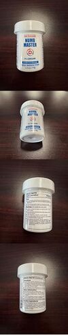 Numb Master 5% Lidocaine Numbing Cream Maximum Strength Liposomal, 4.2 oz Jar, Fast Burn Itch Pain Relief Cream with Aloe Allantoin Vitamin E, Gentle Soothing Promote Healing Topical Anesthetic in Saudi Arabia