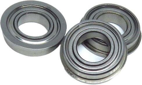 10 قطع SF6800 ZZ 10x19x5mm الفولاذ المقاوم للصدأ شفة الكرات 6800 61800 F6800 F61800 Z مصغرة شفة محامل in Kuwait