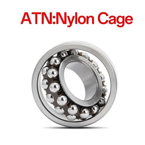 Double Row Self-aligning Ball Bearing Speed High Temperature Resistance 1217 1218 ATN AKTN K High (1218 90x160x30,Nylon Cage) in Kuwait