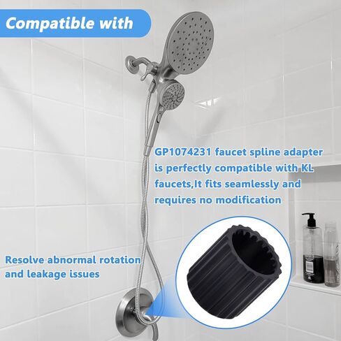 GP1074231 Fit for KL Faucet Spline Aadapter, Compatible with GP77005-RP GP70006-RP GP1092203 GP1092204 CARTRIDGE, 6 Pcs in Saudi Arabia