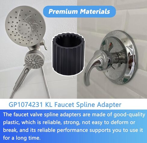 GP1074231 Fit for KL Faucet Spline Aadapter, Compatible with GP77005-RP GP70006-RP GP1092203 GP1092204 CARTRIDGE, 6 Pcs in Saudi Arabia