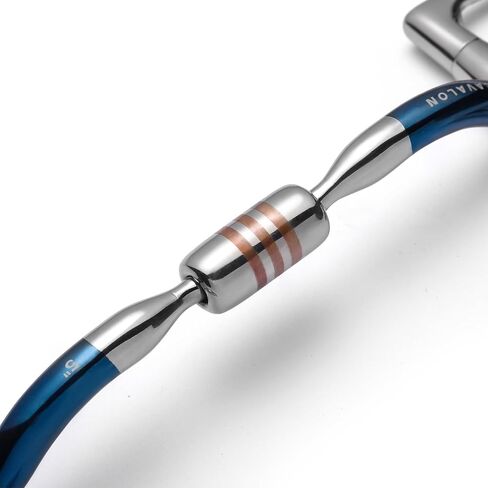 Hunter D-Ring Snaffle with Capsule Copper Roller - Sweet Iron Mouthpiece 10mm - Fixed Dee Ring, English Riding Horse Bit for Hunters, Jumpers & Young Horses in Saudi Arabia