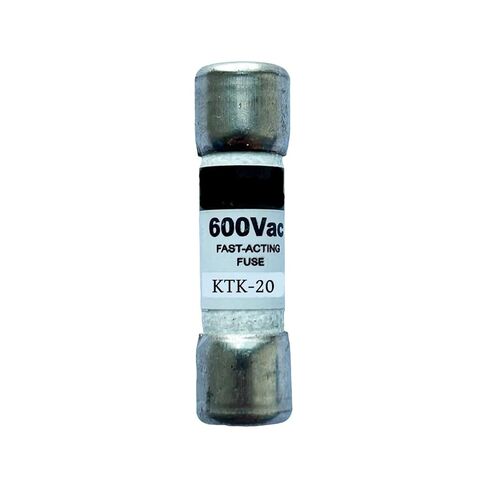 10-Pack New KTK-20 KTK-20A 600Vac Fast Acting Fuse,KTK 20A Class CC Cartridge Fuses in Kuwait