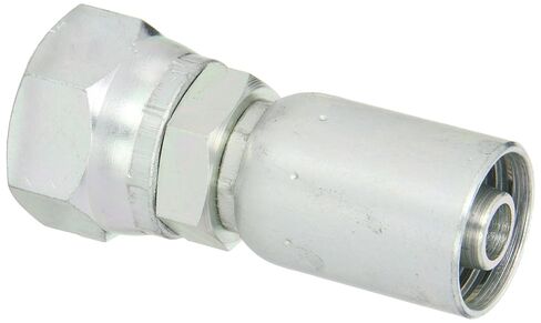 EATON Weatherhead Coll-O-Crimp 08U-612 تركيب دوار للإناث، SAE 37 درجة، فولاذ منخفض الكربون، معرف خرطوم 1/2 بوصة، حجم الأنبوب 3/4 بوصة in Kuwait