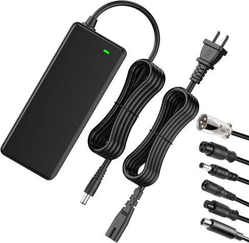 42V 2A Electric Scooter Charger, Fast Replacement Power Adapter for 36V Lithium Battery, UL Certified 5.5x2.1mm – Home/Travel/Outdoor/Garage Use – for Scooters, E-Bikes & E-Boards in Saudi Arabia