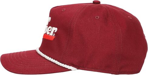 Dr Pepper Classic Logo Maroon Grandpa Cap in Saudi Arabia