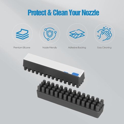 Nozzle Wiper Replacement for Bambu Lab A1 Mini – 6 Pack, E Silicone Nozzle Brush Cleaning Kit, 3D Printer Replacement Accessories in Saudi Arabia
