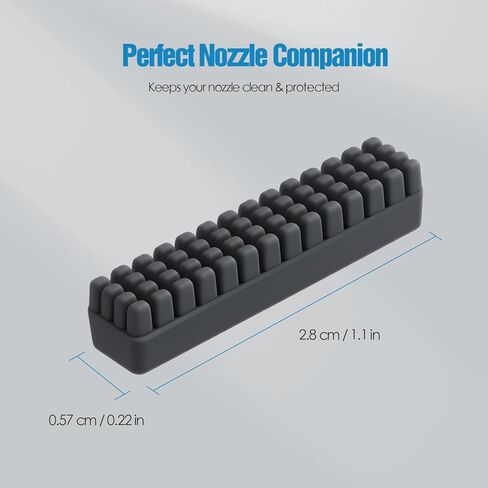 Nozzle Wiper Replacement for Bambu Lab A1 Mini – 6 Pack, E Silicone Nozzle Brush Cleaning Kit, 3D Printer Replacement Accessories in Saudi Arabia