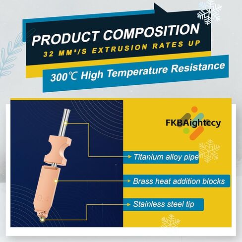 2 حزمة من فوهات Hotend مقاس 0.4 مم لطابعة Flashforge AD5X ثلاثية الأبعاد، فوهات Hotend سريعة الانفصال لاستبدال رأس الطباعة بسرعة AD5X مع عبوتين من جوارب السيليكون و2 حزمة من فرش الفوهة in Kuwait