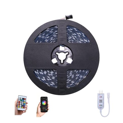 WS2812B RGB LED Strip Light Bundle-ZH037 1M/3.28FT APP Control for Bambu Lab X1/P1P/P2S/H2D 3D Printer Accessories MakerWorld Models Lamp 60 LEDs Ideal DIY 3D Print in Saudi Arabia