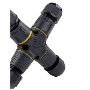 M20 عبر نوع في الهواء الطلق موصل سلك كابل كهربائي 4 طريقة المسمار قفل محطة 2/3Pin 1 قطعة (M20 الصليب 3P 5-8 مللي متر) in Kuwait