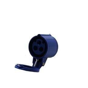 3-pin 4-pin 5-Hole Waterproof Aviation 16A32A Non-Explosion-Proof Socket Industrial Fast Male and Female Docking(4 core 32A Surface Mounted SF124) in Saudi Arabia