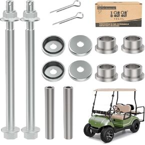 10L0L Golf Cart King Pin Spindle Knuckle Bushing Repair Kit for Yamaha G22 G29 Drive 2 Golf Cart, Replaces OEM Part# 2NL-23448-00-00, 90381-17067-00, 2NL-23517-00, 3JN-23517-00 in Kuwait