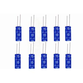 10 قطعة مكثف فائق 8X19mm 2.7V 3.3F فاراد سعة تخزين الطاقة من نوع اللف للطاقة الاحتياطية، أدوات الطاقة، ملاحة DVD للسيارة وما إلى ذلك (2.7V/3.3F) in Kuwait