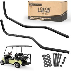 10L0L Heavy Duty Golf Cart Rear Strut Support Brackets for Club Car DS Long Roof (Fits 88 Inch Long Top Models Only), Durable Rear Strut Brace & Long-Lasting Performance in Kuwait