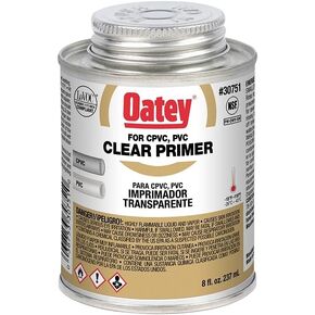 Oatey 30750, 4 oz, Clear Pipe Primer/Cleaner, 4 Fl Oz (Pack of 1) in Kuwait