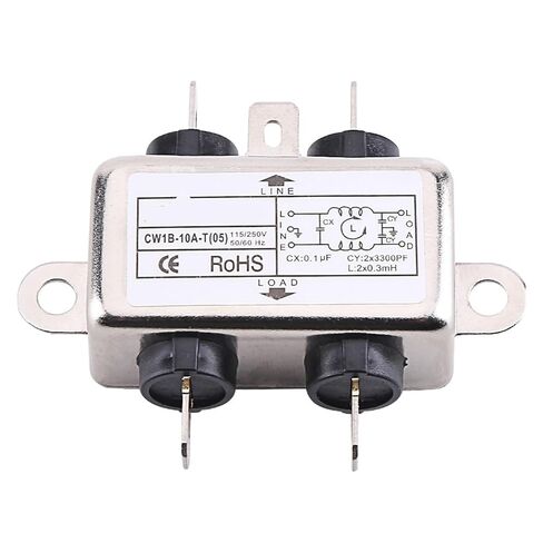 Power Filter CW1B-/10A/6A/3A-T(05) Single-Phase 220v Plug-in Type(CW1B-3A-T-05) in Kuwait