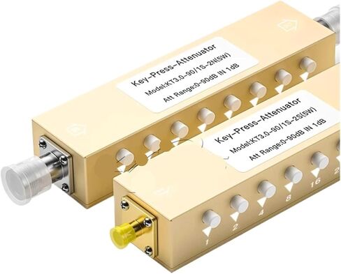 1 قطعة SMA N نوع RF مفتاح الضغط على زر قابل للتعديل إشارة المخفف 2 واط 5 واط 0-30dB 60dB 90dB زر خطوة قابل للتعديل المخفف 0-4GH(2W SMA-KK 0-60dB 3G) in Kuwait