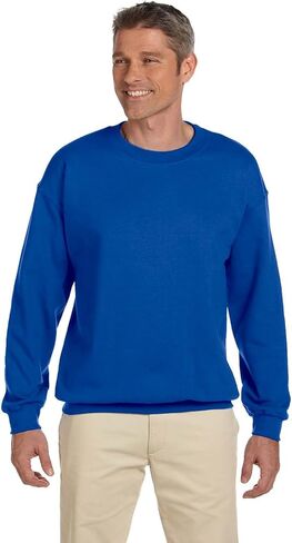 Gildan Men's Heavyweight Waistband Sweatshirt, Royal, L in Saudi Arabia