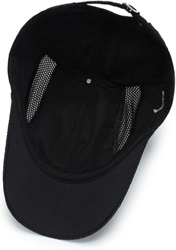 Baseball Cap Unisex Quick-Dry Mesh Venting All-Season Lightweight Sports Hat for Running, Travel, Outdoor in Saudi Arabia