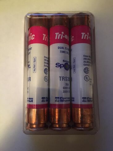 Mersen part TRS35R-3PK Desc: 600V 35A Class RK5 3-PACK Time Delay Fuse Ferraz Shawmut in Saudi Arabia