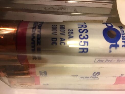 Mersen part TRS35R-3PK Desc: 600V 35A Class RK5 3-PACK Time Delay Fuse Ferraz Shawmut in Saudi Arabia