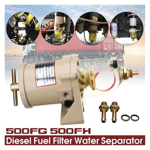500FG 500FH Fuel Filter Marine Engine Fuel Filter Oil Water Separator 90GPH Suitable for Trucks Large Cars Ships in Saudi Arabia
