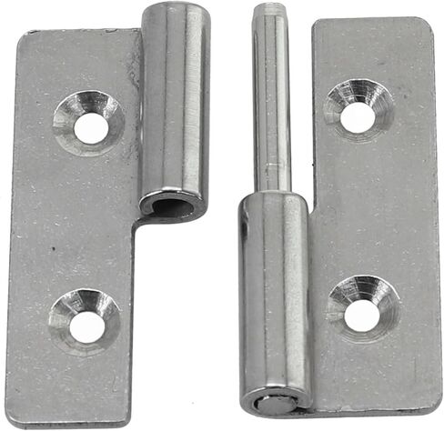 Versatile Stainless Steel Removable Hinge Heavy Duty Casement Hinge Hardware 40 * 30 * 1.5mm 1Pcs(40x30x1.5 Right) in Saudi Arabia