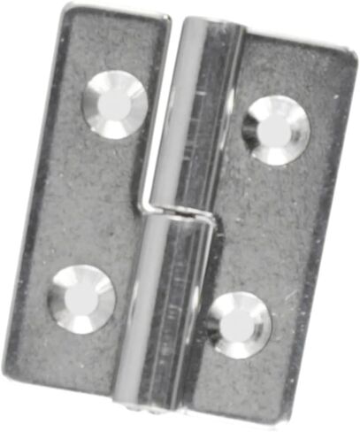 Versatile Stainless Steel Removable Hinge Heavy Duty Casement Hinge Hardware 40 * 30 * 1.5mm 1Pcs(40x30x1.5 Right) in Saudi Arabia