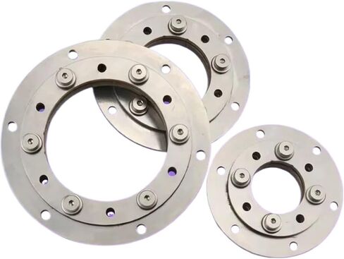 360-degree Stop Stainless Steel Adjustable Damping Rotating Bearing Round Flange Plate Hinge 1Pcs(XG11-013-4-50) in Saudi Arabia