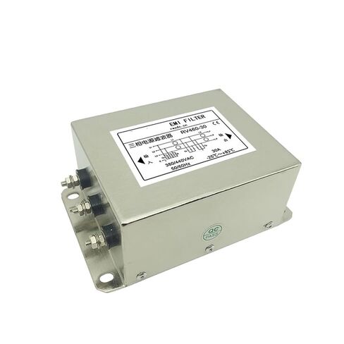RV460-30A مرشح طاقة معزز ثلاثي الطور ثلاثي الأسلاك مزدوج القسم 380 فولت 440 فولت in Kuwait
