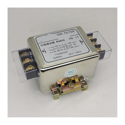 RV410 AC Single-Phase Double-Section Enhanced Power Filter 220V110v Anti-Interference Power Purifier(RV410-3A -3A Lead Type) in Saudi Arabia