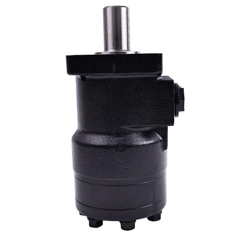 محرك هيدروليكي JZGRDN 4-Bolt 7.3 Cipr CM034P مع مفتاح عمود 0.25 بوصة، عمود مستدير 1 بوصة، منفذ NPT 1/2 بوصة، 7.3 CIR in Kuwait