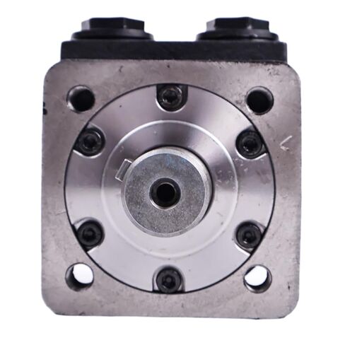 محرك هيدروليكي JZGRDN 4-Bolt 7.3 Cipr CM034P مع مفتاح عمود 0.25 بوصة، عمود مستدير 1 بوصة، منفذ NPT 1/2 بوصة، 7.3 CIR in Kuwait