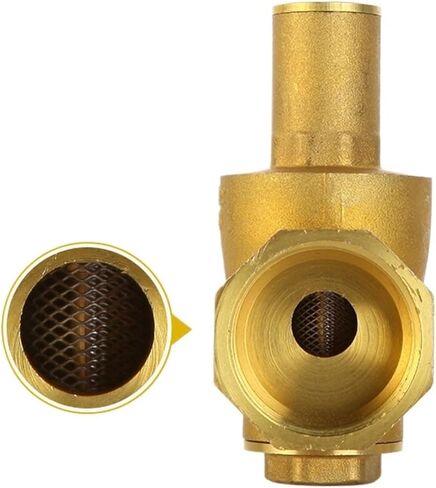 1/2 "3/4" 1 "2" صمام تنظيم الضغط النحاسي DN15 DN20 DN25 منظم تخفيف قابل للتعديل مع مقياس (1 ") in Saudi Arabia