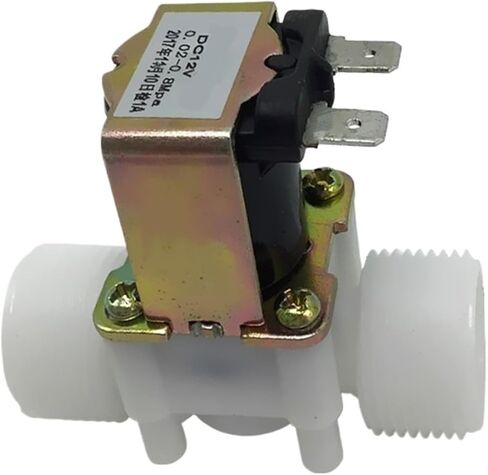 G3/4 Plastic Electromagnetic Valve 12V 24V 220V Solenoid Valve Water Diverter Device Normally Closed Type PP Pressure Switch(220VAC) in Saudi Arabia