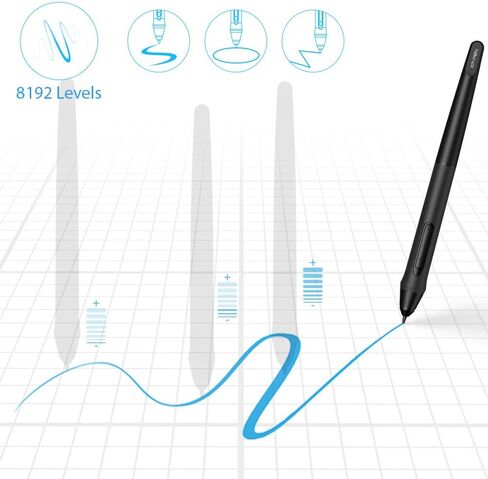 Drawing Tablet XP-PEN G640S Graphics Pen Tablet with Battery-Free Stylus 8192 Pressure 6x4 Inch Digital Tablet with 6 Customized Hot Keys for Chrome, Mac, Windows PC and Android in Kuwait