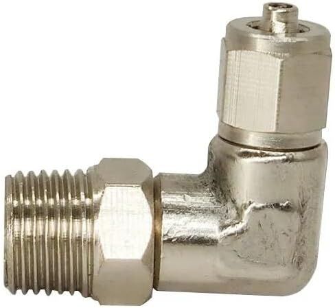 Pneumatic Rotary Fittings Air Fitting Male To Female Quick Hose Tube Connectors ﻿(OD6mm-3I8,PL (360rotate)) in Saudi Arabia