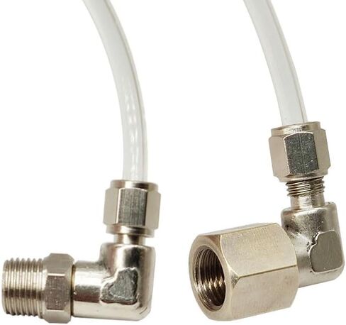 Pneumatic Rotary Fittings Air Fitting Male To Female Quick Hose Tube Connectors ﻿(OD6mm-3I8,PL (360rotate)) in Saudi Arabia