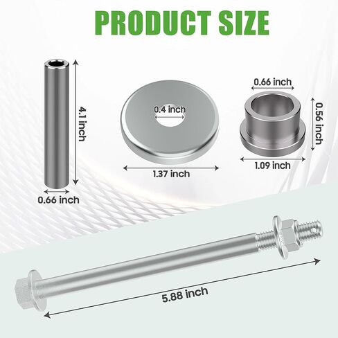 10L0L Golf Cart King Pin Spindle Knuckle Bushing Repair Kit for Yamaha G22 G29 Drive 2 Golf Cart, Replaces OEM Part# 2NL-23448-00-00, 90381-17067-00, 2NL-23517-00, 3JN-23517-00 in Kuwait