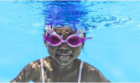 Disney Minnie Mouse Swim Goggles for Kids - Bundle Themed Goggles for Swimming, Pool, Beach, More Plus Stickers Minnie and Friends Pool Accessories for Girls in Saudi Arabia
